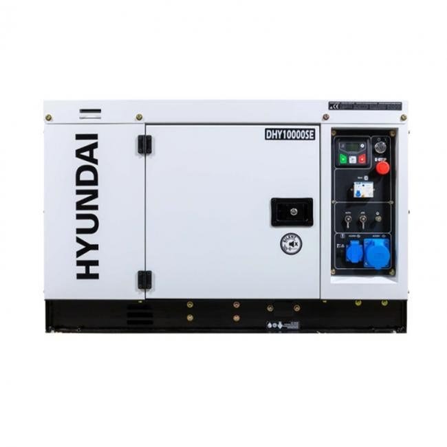 Дизелов генератор DHY 10000SE 8.5 kW монофазен HYUNDAI