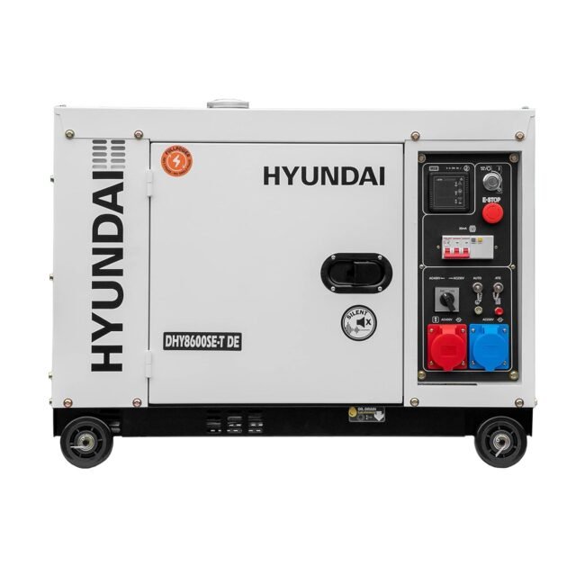 Дизелов монофазен генератор DHY 8600SE – 6,3 kW HYUNDAI
